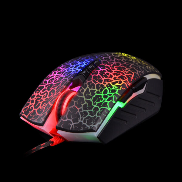 A70 Gaming Mouse 6 Button With RGB Changing Color for Ultra Gaming