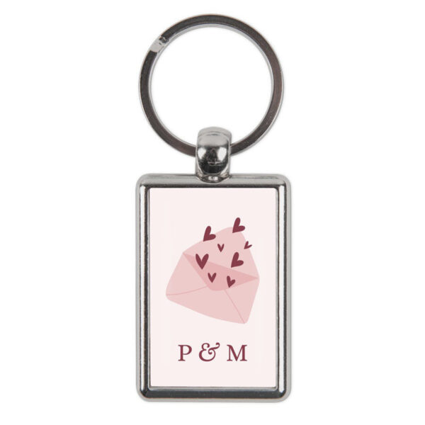 Sublimation Rectangle Keyring - Double Sided