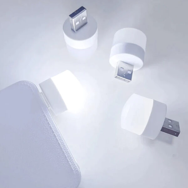 Portable Mini USB LED Light 4 pieces