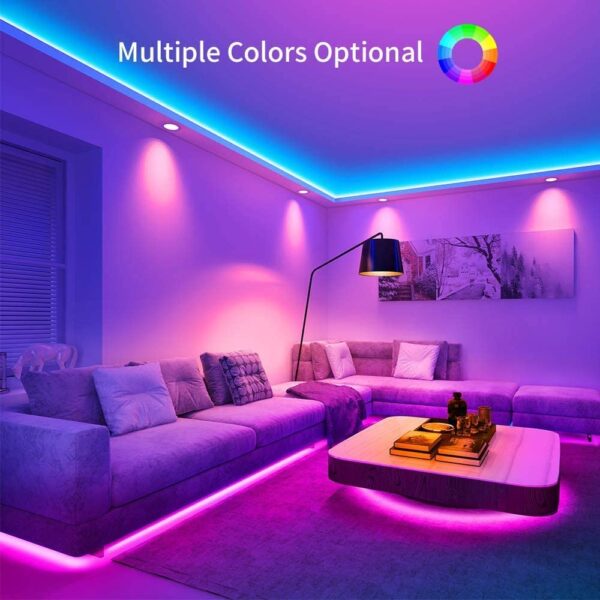 RGB LED Strip Light, Color Changing RGB LED Light Strips, LED Strips with Remote