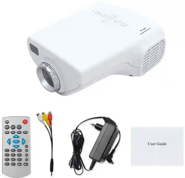 LCD LED Mini Projector Used
