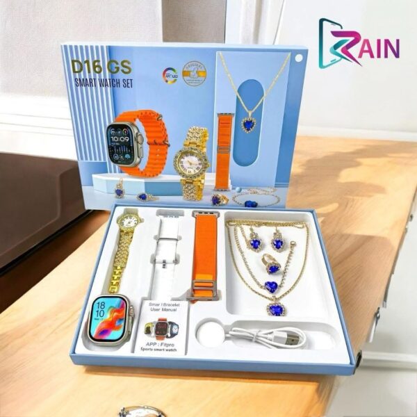 D16 Gs Smart Watch Set