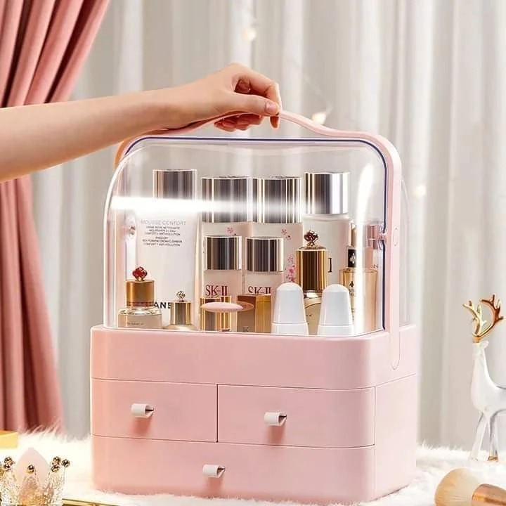 Multi-functional Acrylic Cosmetic Organizer With Multiple Drawers – Elegant Storage Solution For Makeup, Skincare Products, And Beauty - Image 12
