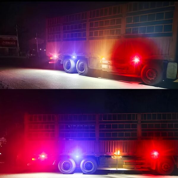 Red And Blue Flasher Light & Dolphin Light
