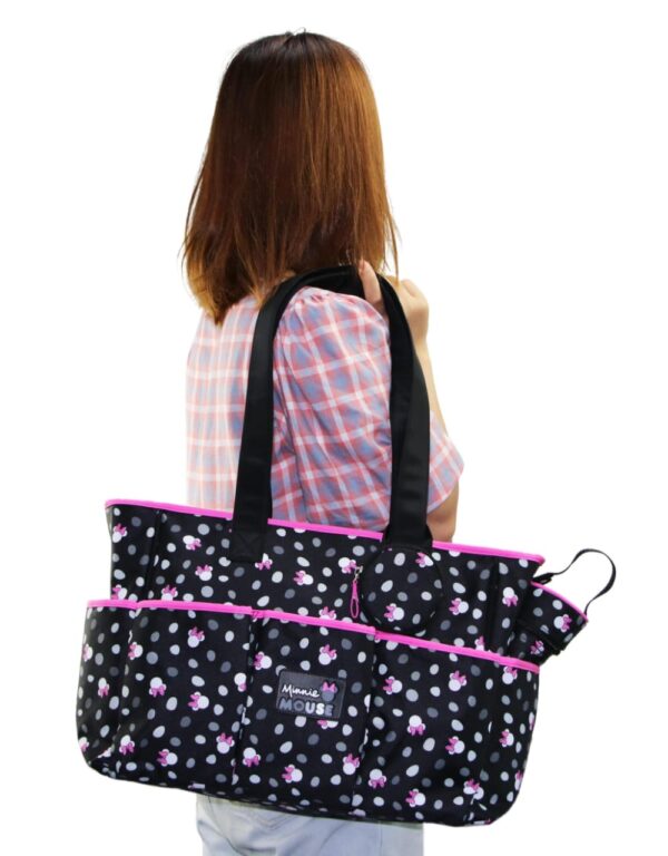 Stylish Disney Minnie Mouse Diaper Bag Set