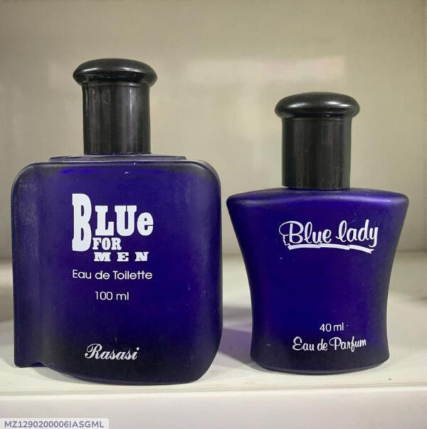 Pack Of 2 Blue For Men & Blue Lady Perfume