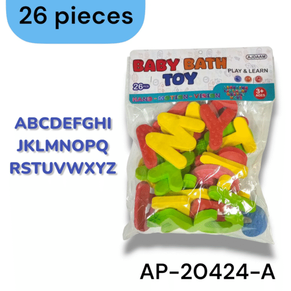 26-piece Espaciar Kids Educational Learning Set Fun & Colorful Alphabet Letters