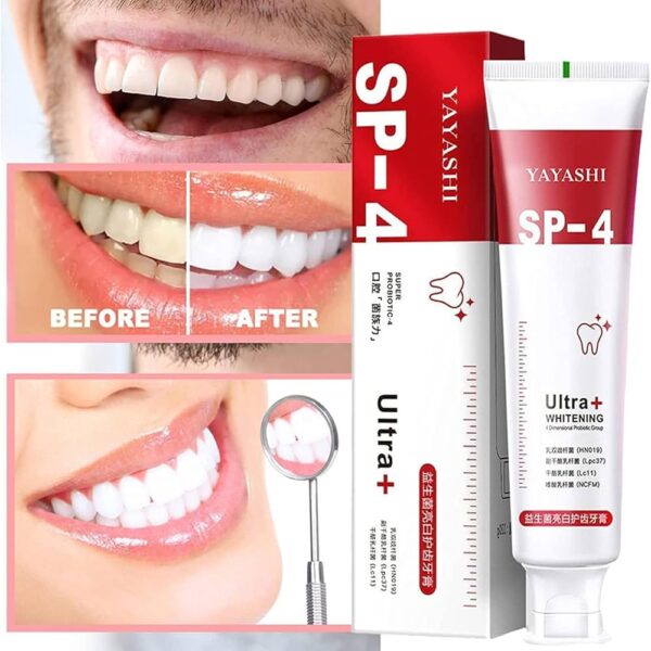 Yayashi Sp-4 Ultra Whitening Toothpaste Probiotic Stain Remove