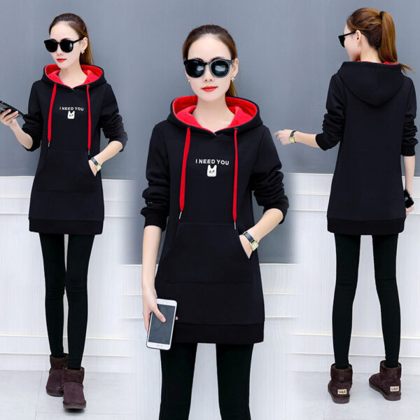Autumn and Winter New Korean Style Women's Pullove