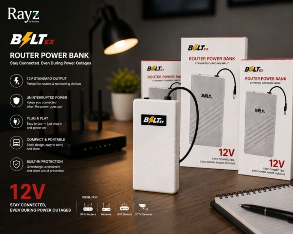 Boltex 12V Router Power Bank