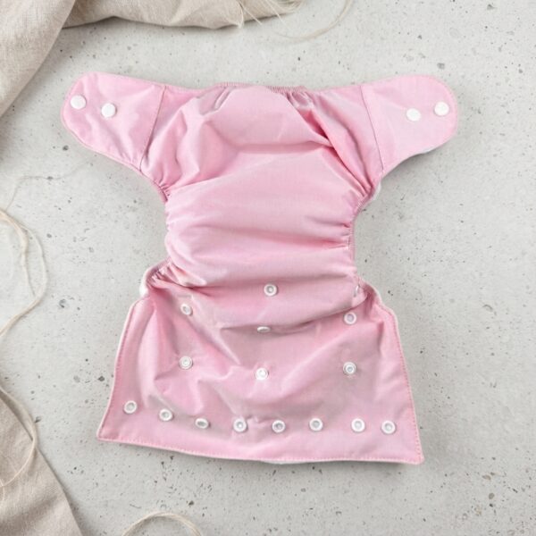 Imported washable diaper with inner (Random Color)