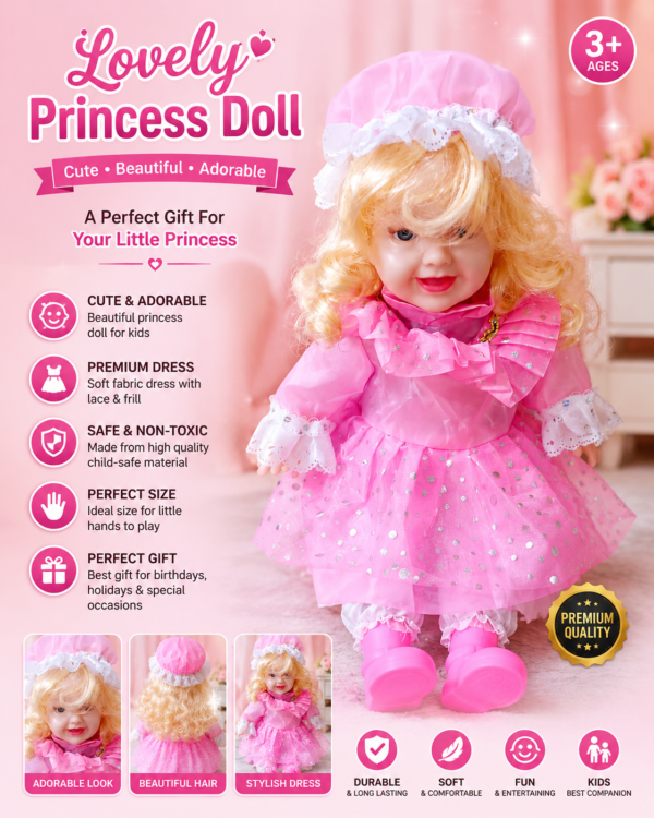 Lovely Princess Doll For Kids